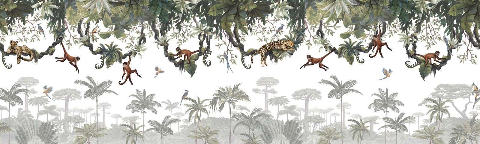 Singes malicieux - Panorama