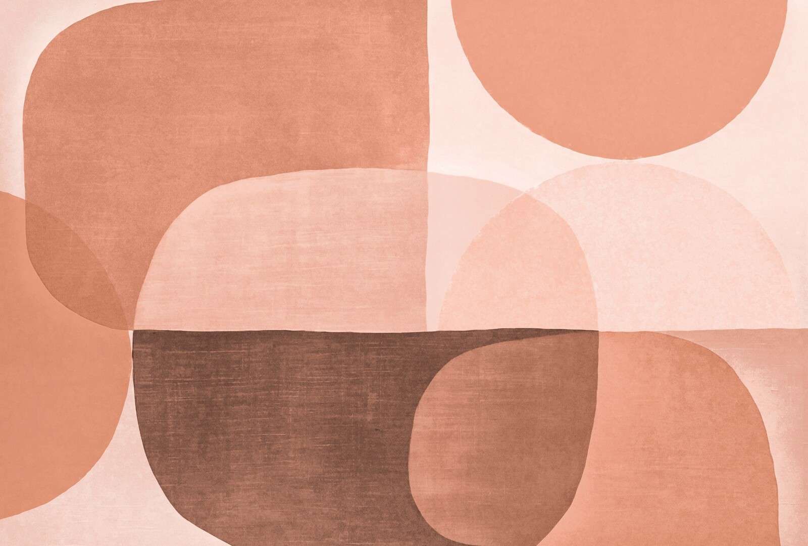 Formes rondes du milieu du siècle Mousse moka