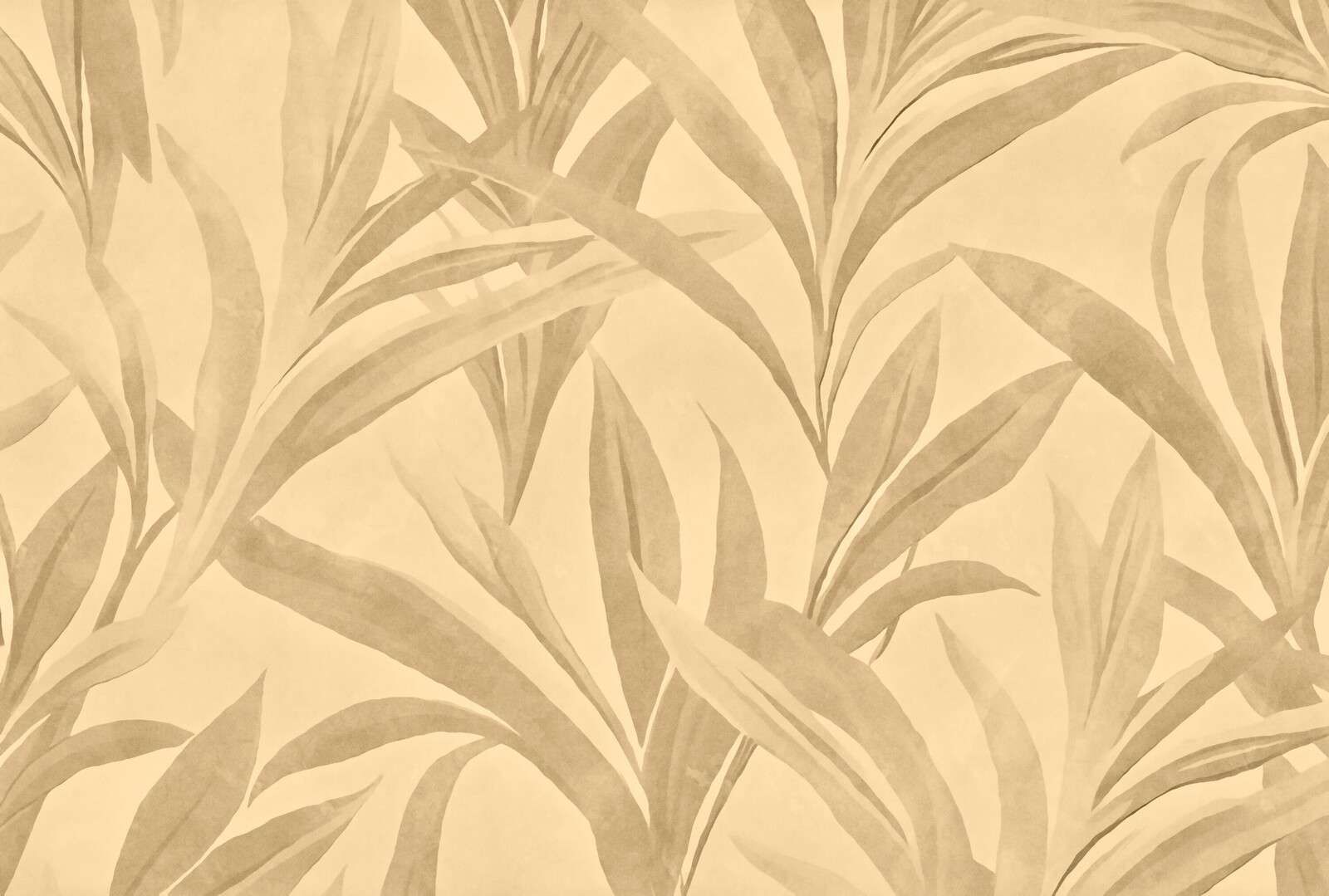 Charme des feuilles exotiques calmes.