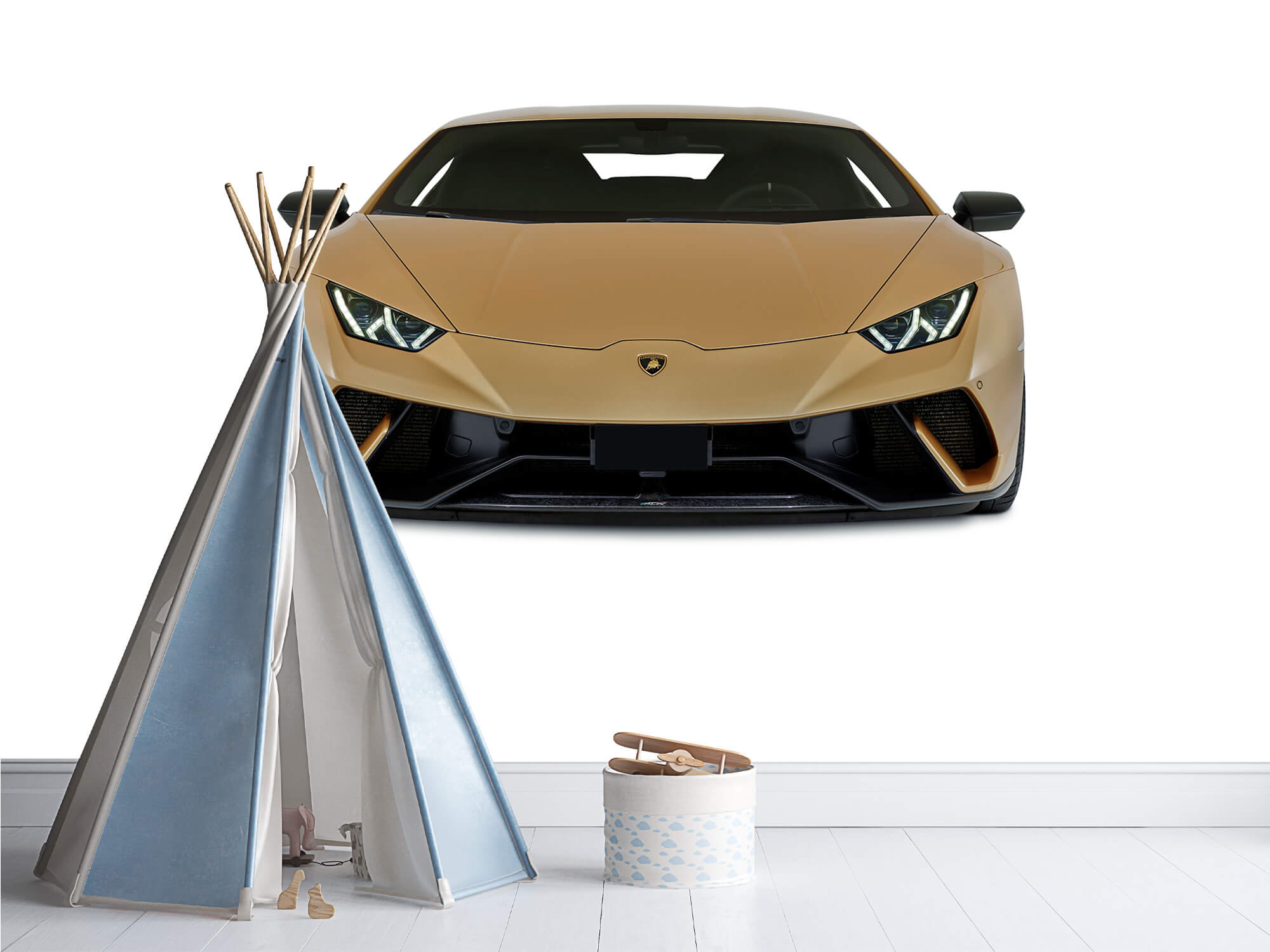 Wallpaper Lamborghini Huracán - Avant, blanc 9