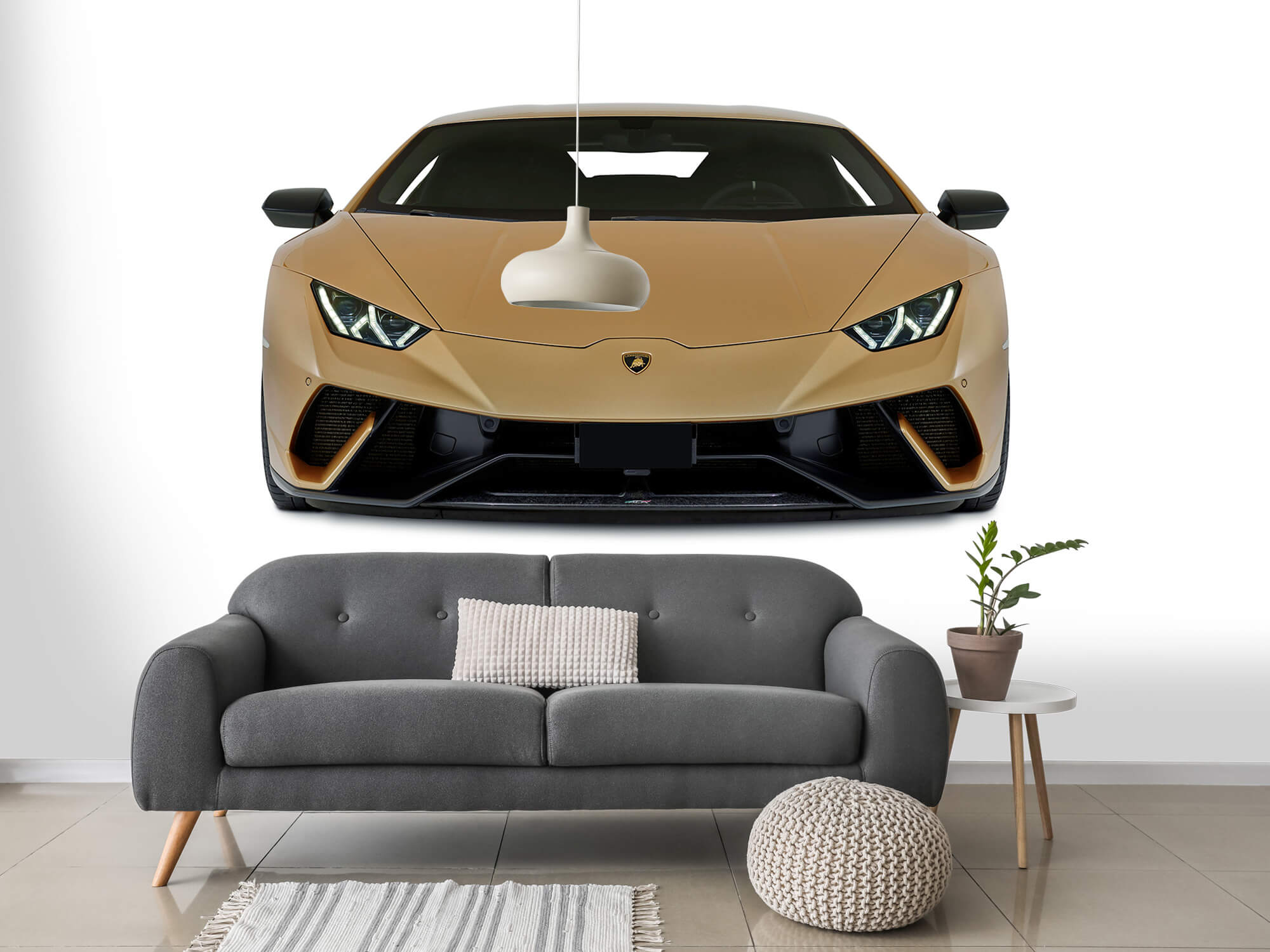 Wallpaper Lamborghini Huracán - Avant, blanc 14