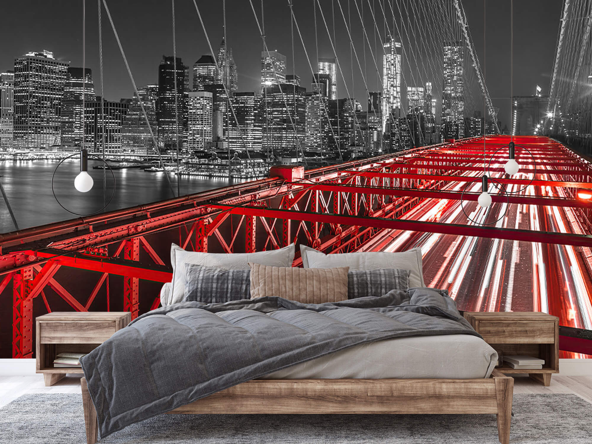  Pont de Brooklyn rouge 3