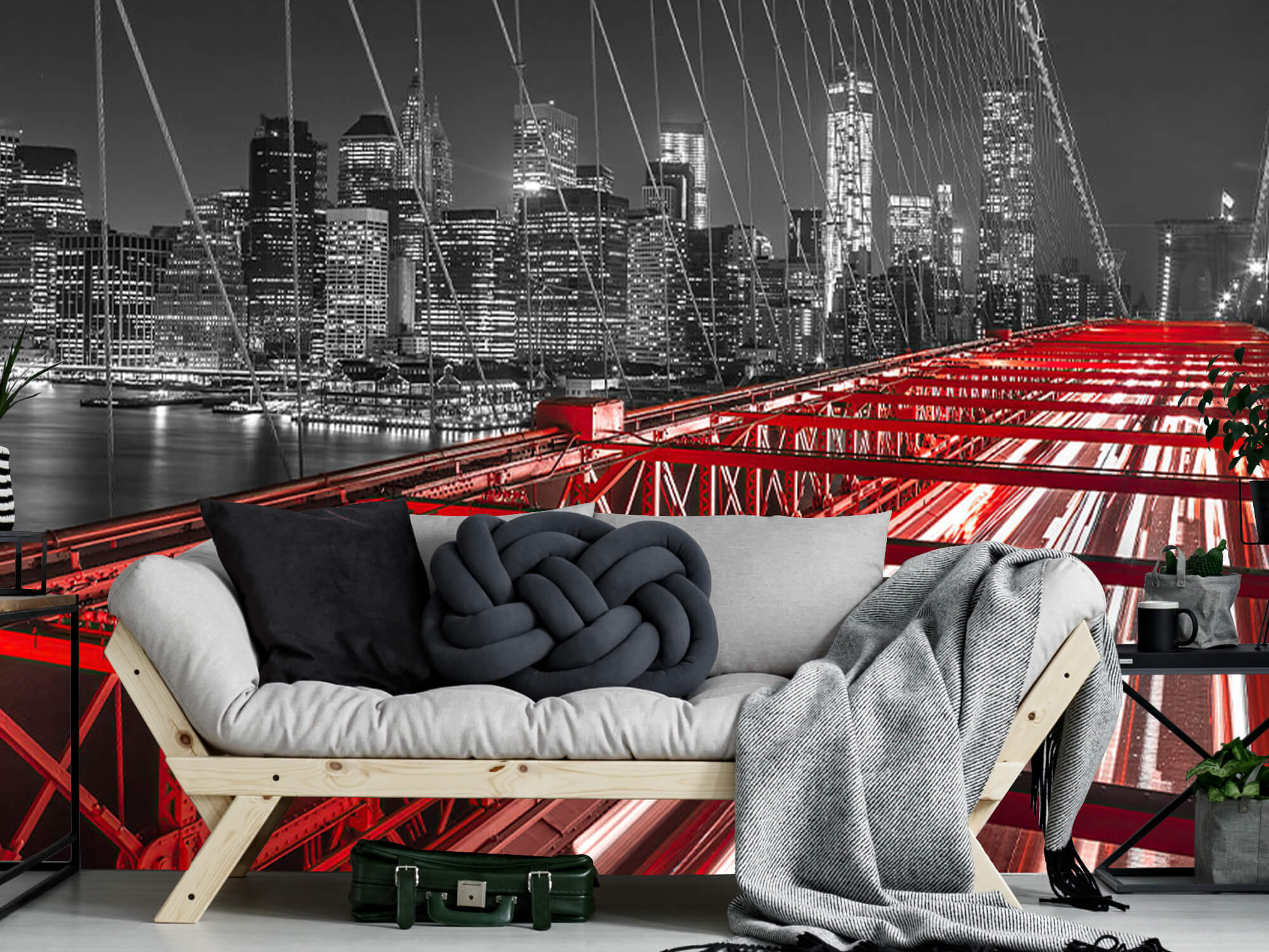  Pont de Brooklyn rouge 12